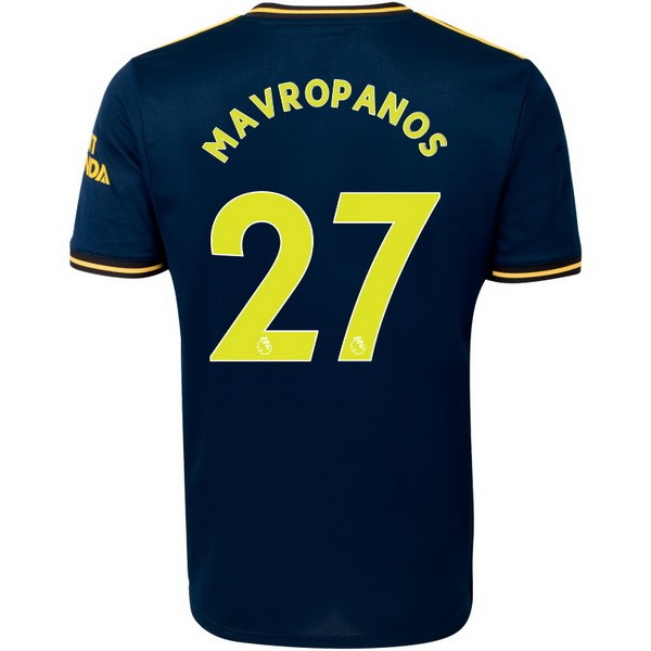 Camiseta Arsenal NO.27 Mavropanos 3ª 2019/20 Azul